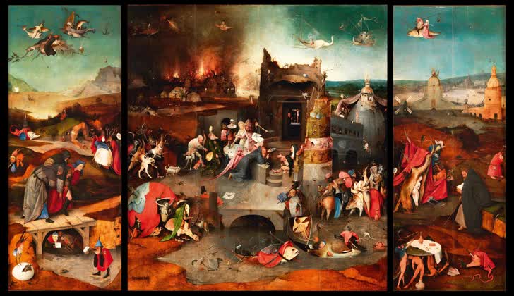 Tajemství: Zkoumání 4 slavných triptychů Hieronyma Bosche a symbolů v nich zakódovaných