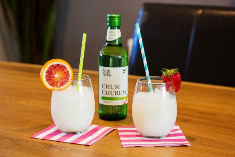Krémový koktejl se soju