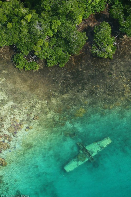 Bojová vozidla z druhé světové války ztracená na vzdálených ostrovech v Tichém oceánu