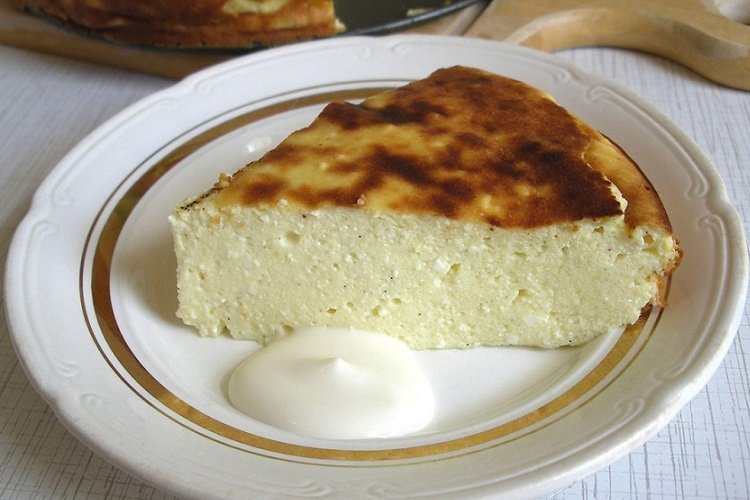 Klasický tvarohový nákyp recept